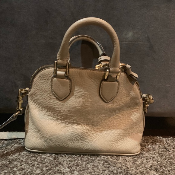 Tory Burch Robinson Pebbled Mini Dome Satchel - Picture 5 of 6